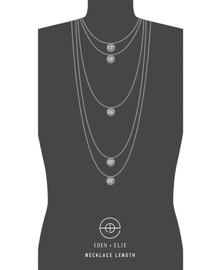Everyday Capsule Necklace + Bangle Gift Set - Duxton Blue