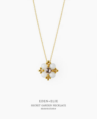 Secret Garden Necklace - Moonstone