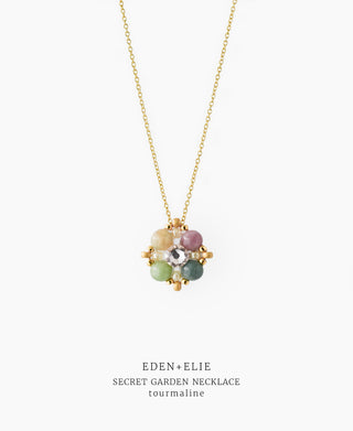 Secret Garden Necklace - Tourmaline