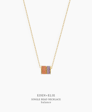 Single Bead Necklace - Balance