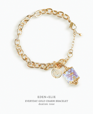 Everyday Gold Charm Bracelet - Duxton Rose