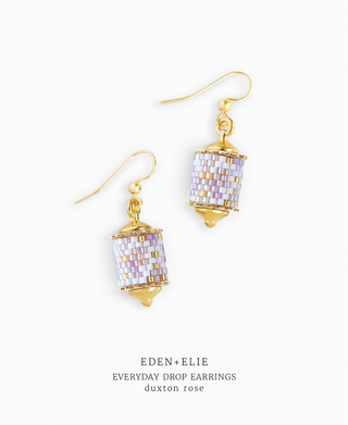 Everyday Drop Earrings - Duxton Rose