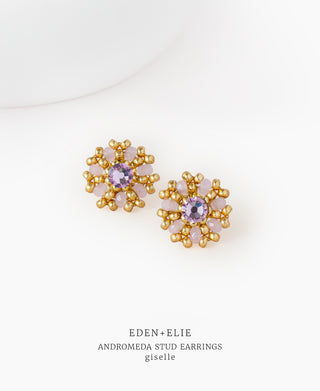 EDEN + ELIE Andromeda Stud Earrings - giselle