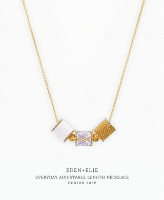 Everyday Adjustable Length Necklace - Duxton Rose
