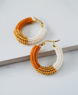 Herringbone Huggies - Apricot