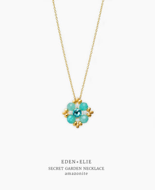 Secret Garden Necklace - Amazonite
