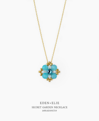 Secret Garden Necklace - Amazonite