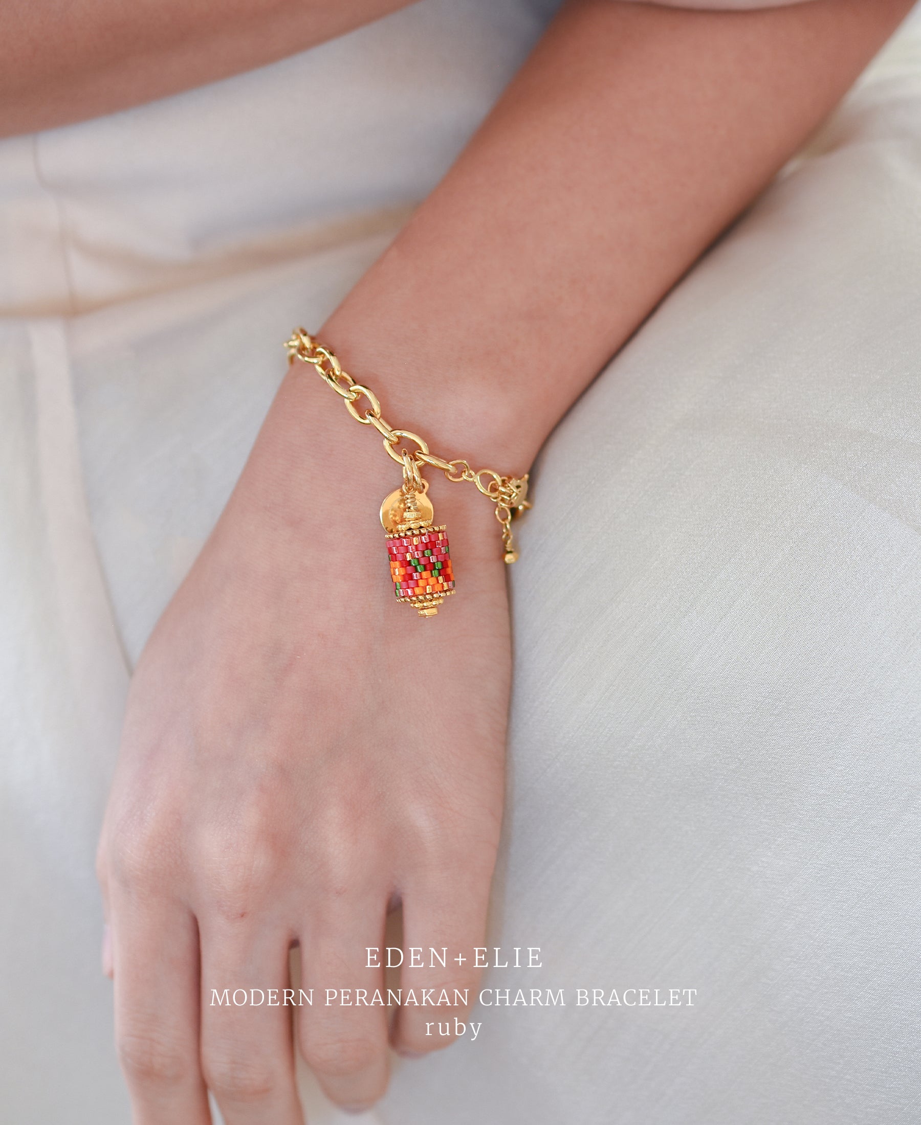 Modern charm bracelet clearance